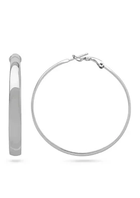 Sterling Silver Hoop Earrings