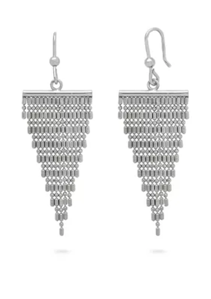 Sterling Silver Chandelier Earrings