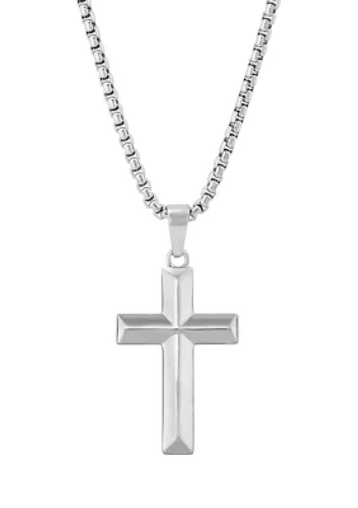 Cross Pendant in Sterling Silver