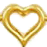 Heart Pendant Solid Beaded Cable Chain Anklet in 10K Yellow Gold