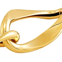 Oval Bracelet in 10K Yellow Gold