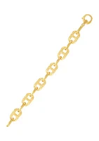 Satpol Marine Design Link Bracelet in 10K Yellow Gold