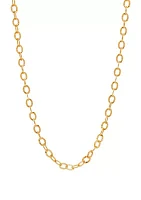 Link Chain Necklace In 10k Yellow Gold