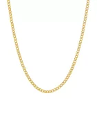 Cuban Chain Necklace in 10K Gold