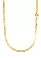 Herringbone Chain in 10K Yellow Gold