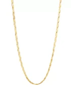 Herringbone Chain in 10K Yellow Gold