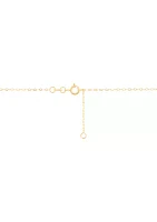 Cable Chain Necklace in 10K Yellow Gold