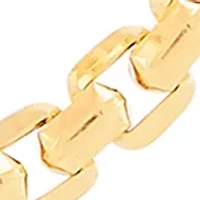 Hollow Box Chain in 10K Yellow Gold