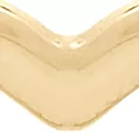 Polished Heart Necklace in 10k Yellow Gold