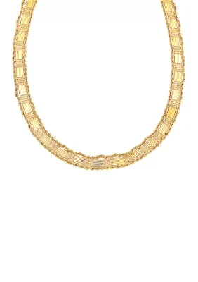 Double Rope Chain in 10K Yellow Gold