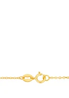 Link Chain Necklace in 10K Yellow Gold 