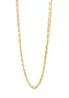 3 Strand Twist Mirror with Sparkle Forzatina Necklace