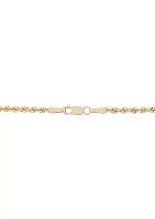 Lock with Keyhole Necklace in 10K Yellow Gold