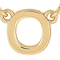 Station On Mom Necklace in 10K Yellow Gold