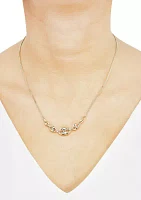 3 Graduated Marina 2 Row Chain Necklace in 10K Yellow Gold