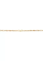 Hollow Milano Special Chain Necklace in 10K Yellow Gold