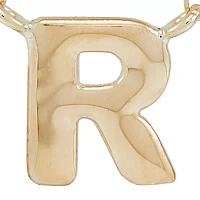 Initials Necklace in 10K Yellow Gold