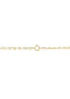 Layered Necklace in 10K Yellow Gold