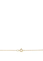 Pendant Necklace in 10K Yellow Gold