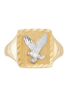 Men's Eagle Ring in 10K Yellow Gold