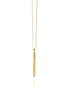 Pendant Necklace in 10K Yellow Gold