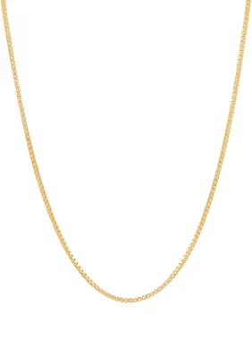 Chain Necklace in 14k Yellow - Gold Box