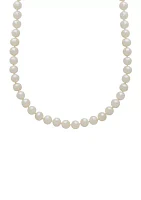 14K Yellow Gold and Freshwater Cultured Pearl Strand Necklace