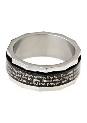 Band with The Lord's Prayer Stainless Steel