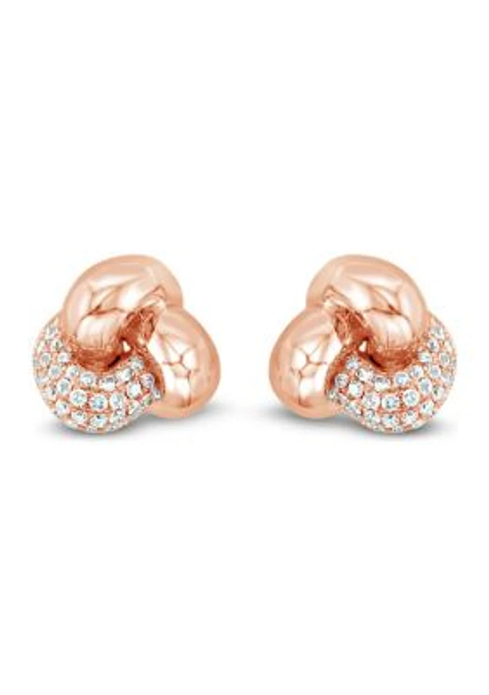 1/4 ct. t.w. Vanilla Diamonds® Earrings in 14K Strawberry Gold®