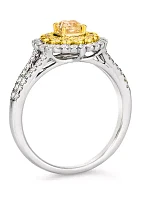 3/4 ct. t.w. Diamond Ring 14K Two Tone Gold