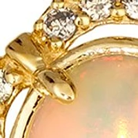 7/8 ct. t.w. Neopolitan Opal™, 1/8 ct. t.w. Chocolate Diamonds