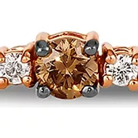  Bracelet featuring 1/2 ct. t.w. Chocolate Diamonds®, 7/8 ct. t.w. Nude Diamonds™  in 14K Strawberry Gold®