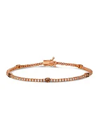  Bracelet featuring 1/2 ct. t.w. Chocolate Diamonds®, 7/8 ct. t.w. Nude Diamonds™  in 14K Strawberry Gold®