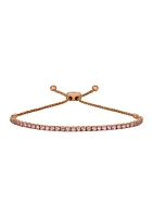 Le Vian® Red Carpet® Bolo Bracelet featuring 2 ct. t.w. Rose Spinel,  in 14K Strawberry Gold®