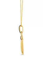 Chocolatier® Pendant featuring 1/5 ct. t.w. Chocolate Diamonds® set in 14K Honey Gold™