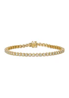 2.82 ct. t.w. Diamonds in 14K Honey Gold Bracelet