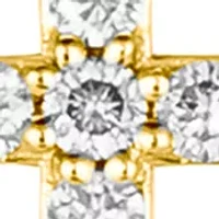 1/3 ct. t.w. Diamond Cross Pendant in 14K Yellow Gold 