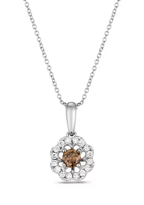 1/3 ct. t.w. Diamond  Pendant Necklace in 14K White Gold 