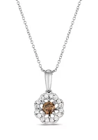 1/3 ct. t.w. Diamond  Pendant Necklace in 14K White Gold 