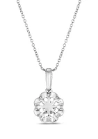 1/3 ct. t.w. Diamond  Pendant Necklace in 14K White Gold 