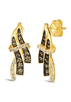 5/8 ct. t.w. Diamond Earrings in 14K Honey Gold™