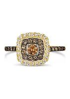 3/4 ct. t.w. Diamond Ring in 14K Yellow Gold 