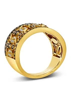 Ring featuring 5/8 ct. t.w. Chocolate Diamonds®, 1/4 ct. t.w. Nude Diamonds™ set in 14K Honey Gold™