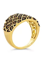 Chocolatier® Ring featuring 3/4 ct. t.w. Chocolate Diamonds® set in 14K Honey Gold™