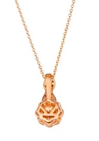 1/4 ct. t.w. Chocolate Diamonds®, 1/5 ct. t.w. Nude Diamonds™ Pendant Necklace in 14K Strawberry Gold®