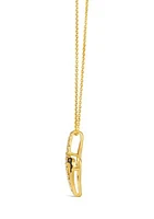  Pendant Necklace featuring 1/6 ct. t.w. Nude Diamonds™, 1/15 ct. t.w. Chocolate Diamonds® set in 14K Honey Gold™