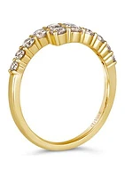  Ring featuring 3/4 ct. t.w. Nude Diamonds™ set in 14K Honey Gold™