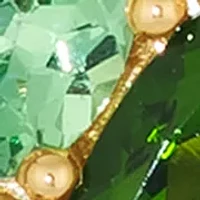  Earrings featuring 1 ct. t.w. Pistachio Diopside®, 1/2 ct. t.w. Forest Green Tsavorite™, 1/2 ct. t.w. Costa Smeralda Emeralds™, 1/6 ct. t.w. Nude Diamonds™ set in 14K Honey Gold™