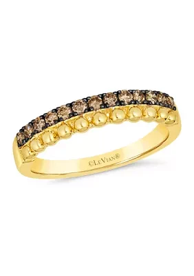 1/3 ct. t.w. Chocolate Diamonds® Chocolatier® Ring in 14K Honey Gold™