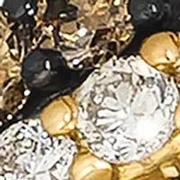 1.25 ct. t.w. Chocolate Diamonds® and 5/8 ct. t.w. Nude Diamonds™ Ring in 14K Honey Gold™